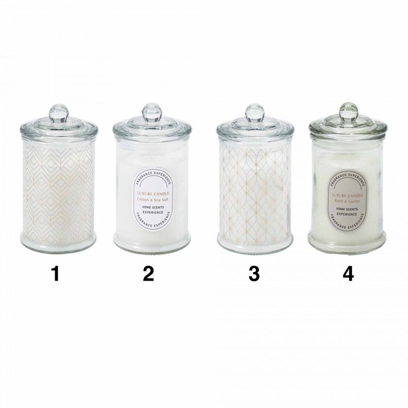 Frasco Vidro Vela Perfumada 7X14cm Frasco Vidro Vela Perfumada 7X14cm