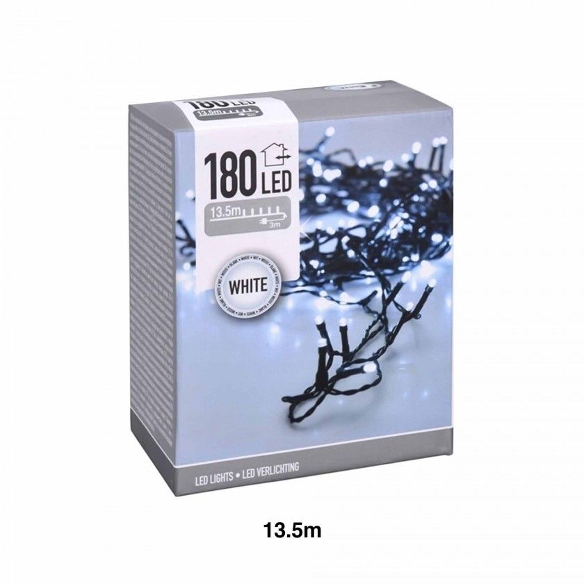 Grinalda Natal 180Led Luz Fria 13.5m Grinalda Natal 180Led Luz Fria 13.5m