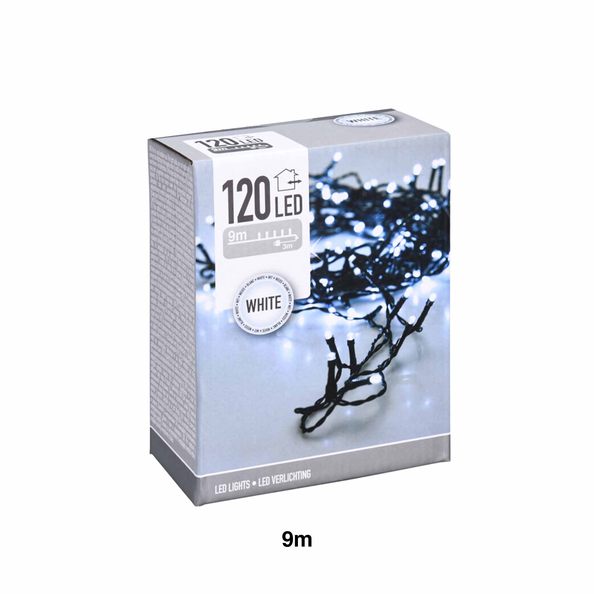 Grinalda Natal 120Led Luz Fria 12m