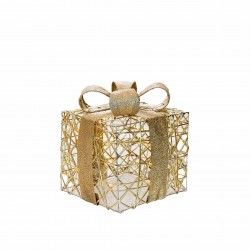 Presente Natal Luz Quente 20Led 17cm