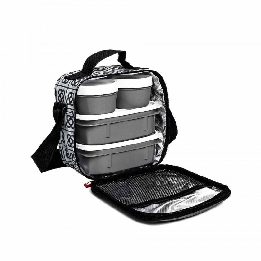 Kit Bolsa Térmica + 4 Caixas Urban Food Bcn 2X0.2L+2X0.5L Kit Bolsa Térmica + 4 Caixas Urban Food Bcn 2X0.2L+2X0.5L