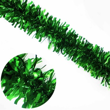 Fest�o Ondulado Verde Mate 12X180cm