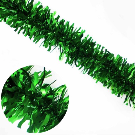 Festão Ondulado Verde Mate 12X180cm - Image product