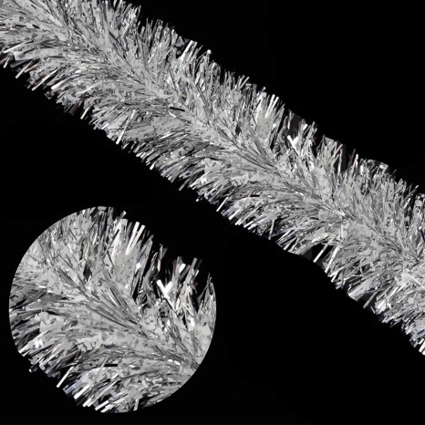 Festão Neve Prateado 7X180cm - Image product