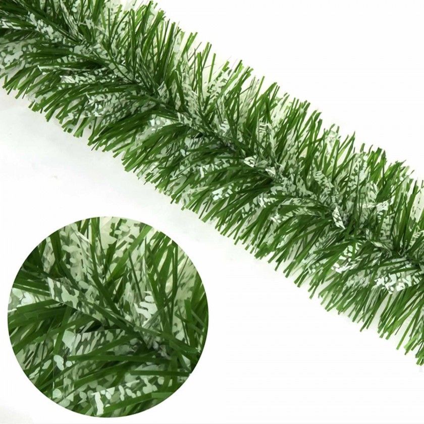 Festão Neve Verde 7X180cm Festão Neve Verde 7X180cm