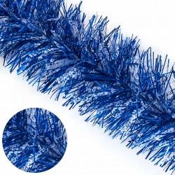 Festão Neve Azul12X180cm Festão Neve Azul12X180cm