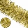 Festão Neve Dourado 12X180cm Festão Neve Dourado 12X180cm
