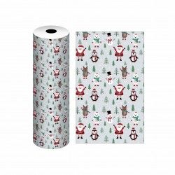 Bobine Papel Embrulho Celuloso Natal 4kg 62cm