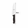 Faca Chefe Lâmina Estreita Preto 20cm Faca Chefe Lâmina Estreita Preto 20cm