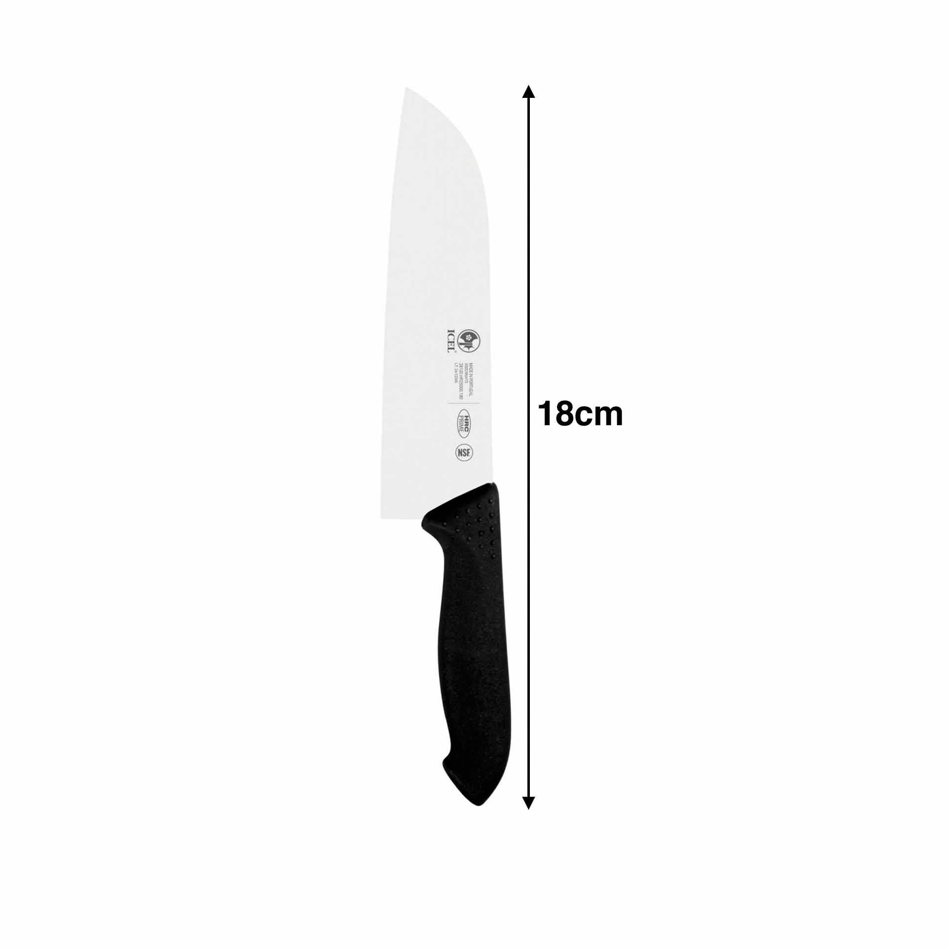Faca Saotoku Preto 18cm