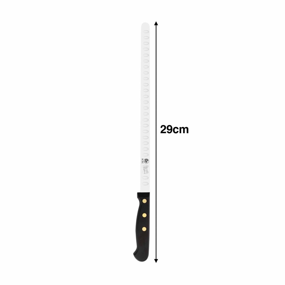 Faca Presunto Alvéolos Preto 29cm