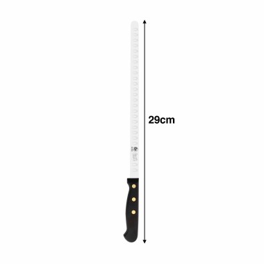 Faca Presunto Alvéolos Preto 29cm