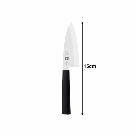 Faca Japonesa Deba Preto 15cm - Image product