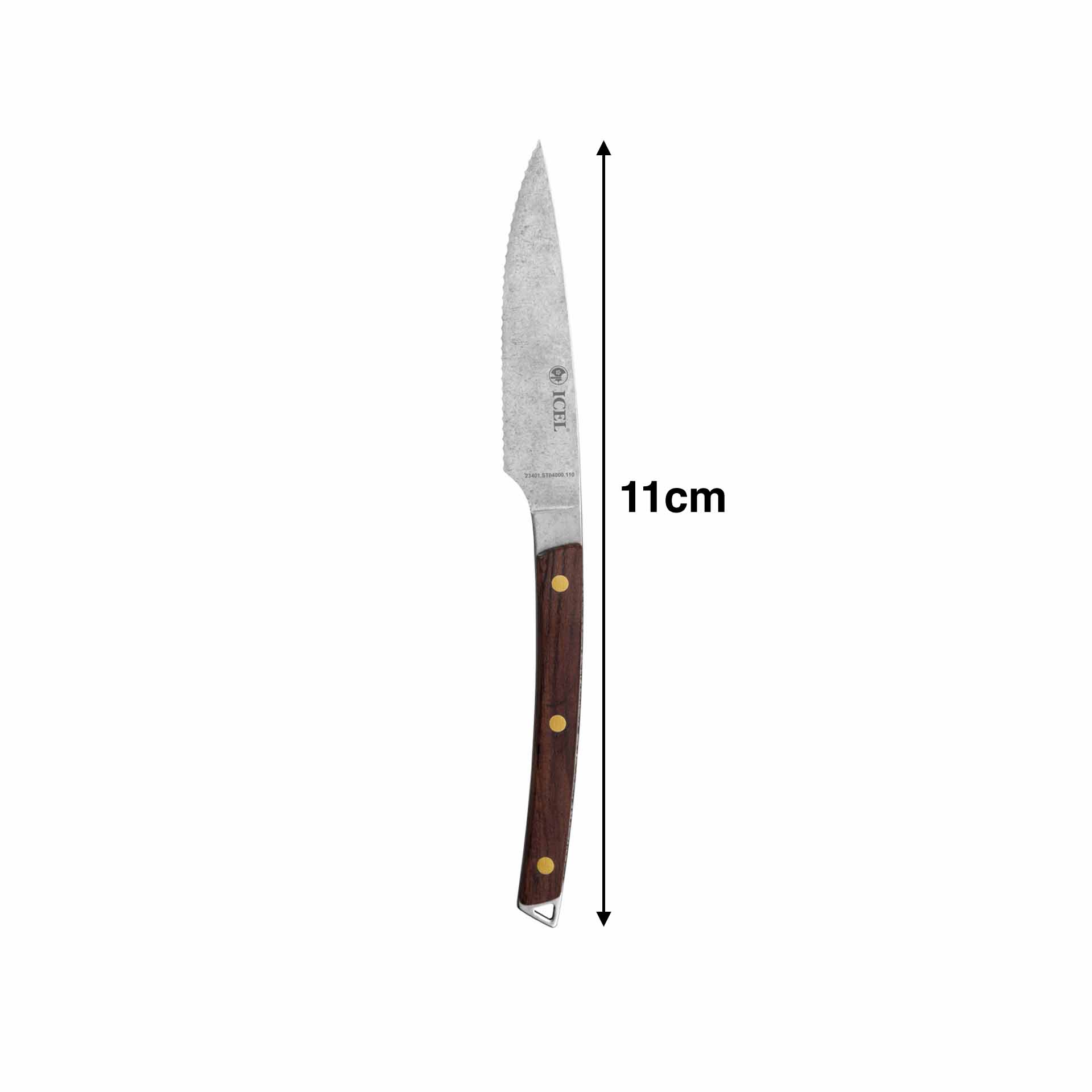 Faca Bife com Serrilha 11cm