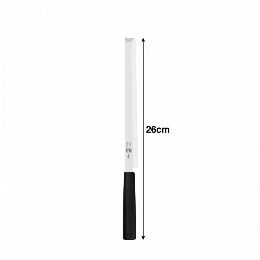 Faca Japonesa Tako Preto 26cm