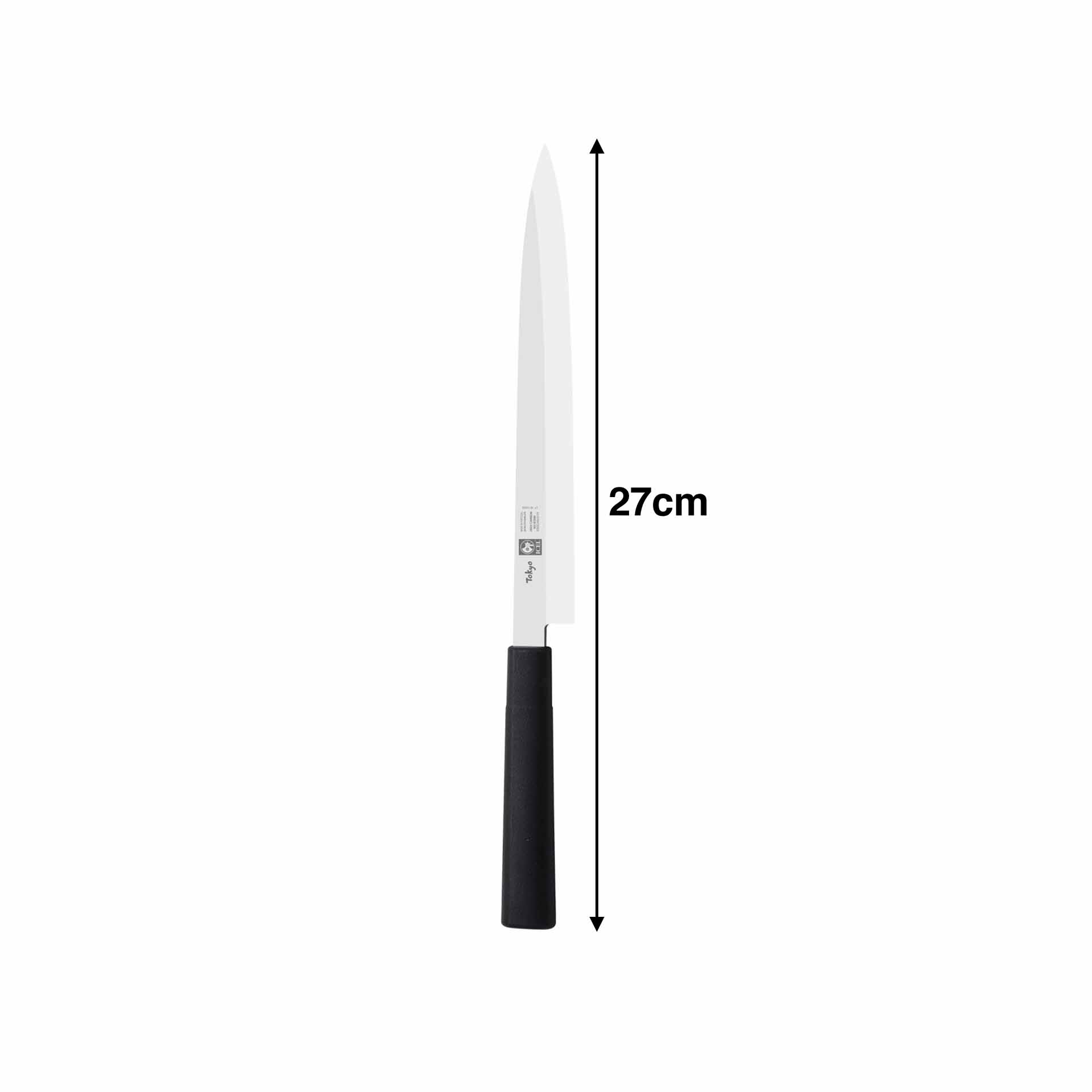 Faca Japonesa Yanagiba Preto 27cm