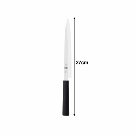 Faca Japonesa Yanagiba Preto 27cm - Image product