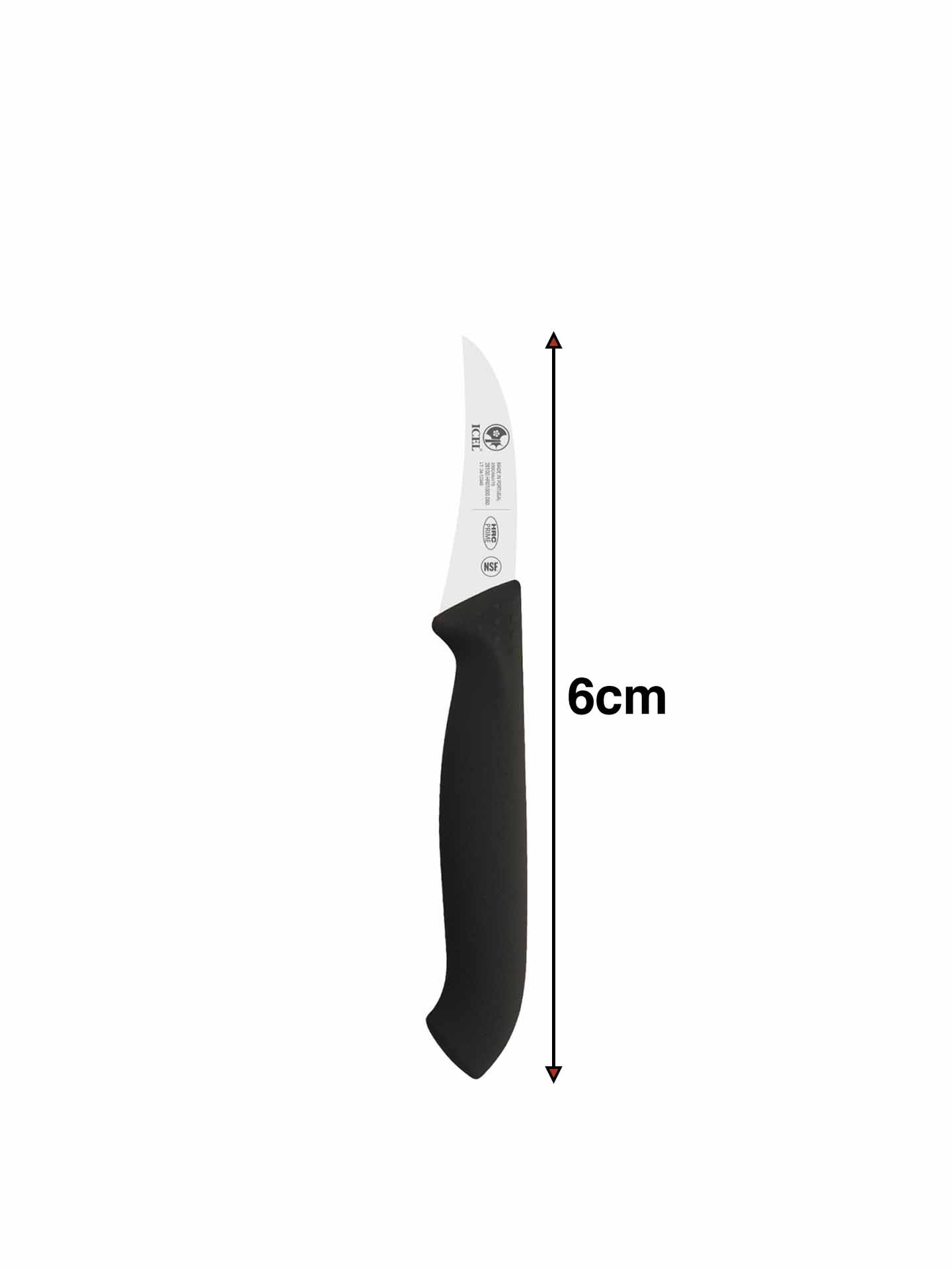 Faca ParaTornear Preto 6cm