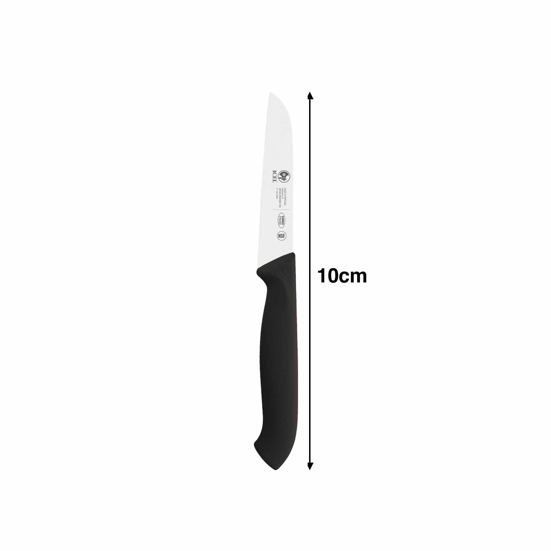 Faca Vegetais Preto 10cm