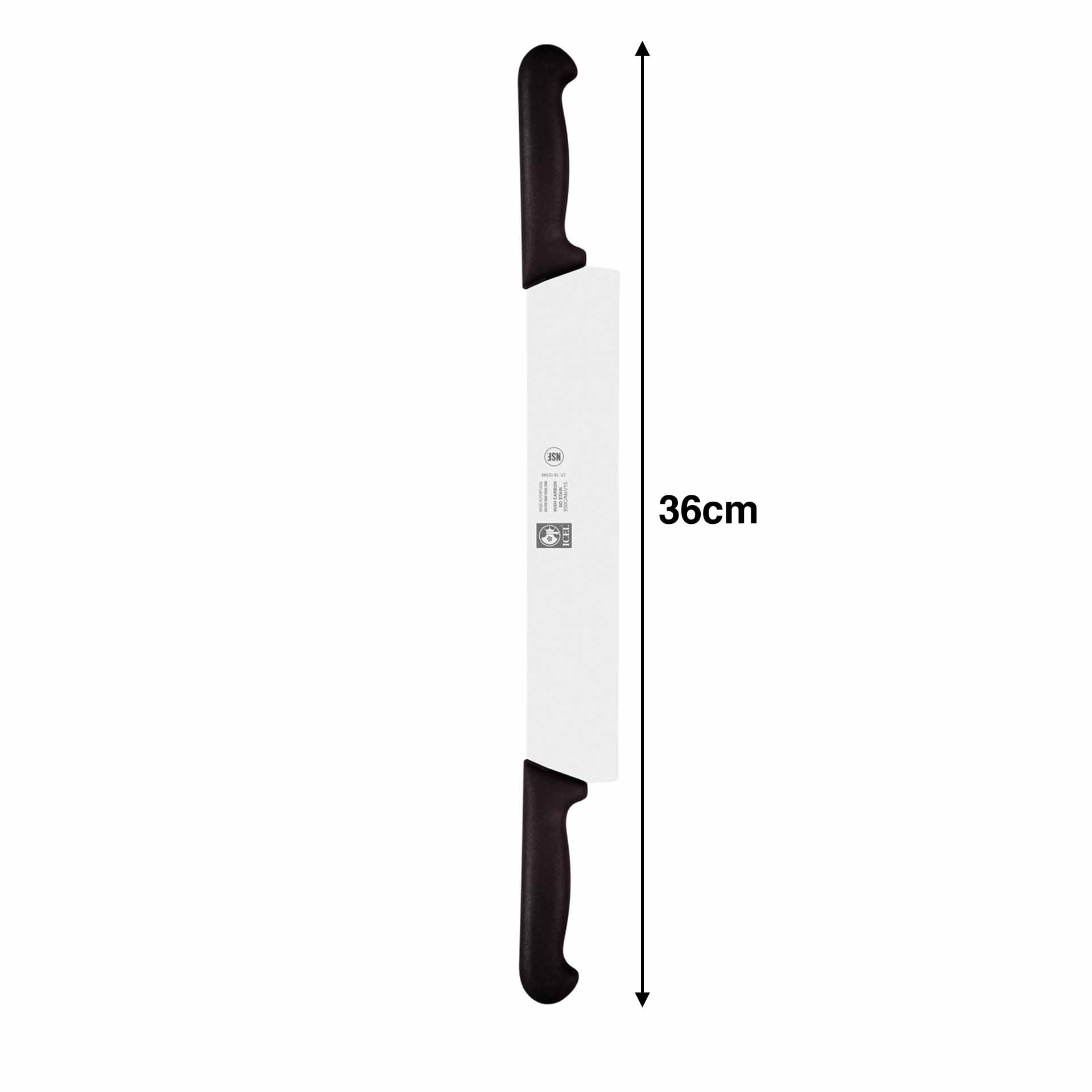 Faca Queijo Preto 36cm