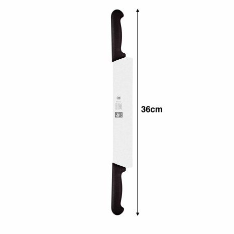 Faca Queijo Preto 36cm - Image product