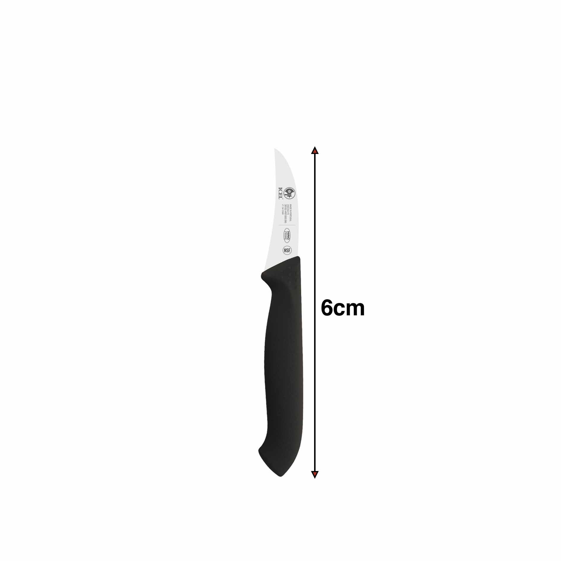 Faca ParaTornear Preto 6cm