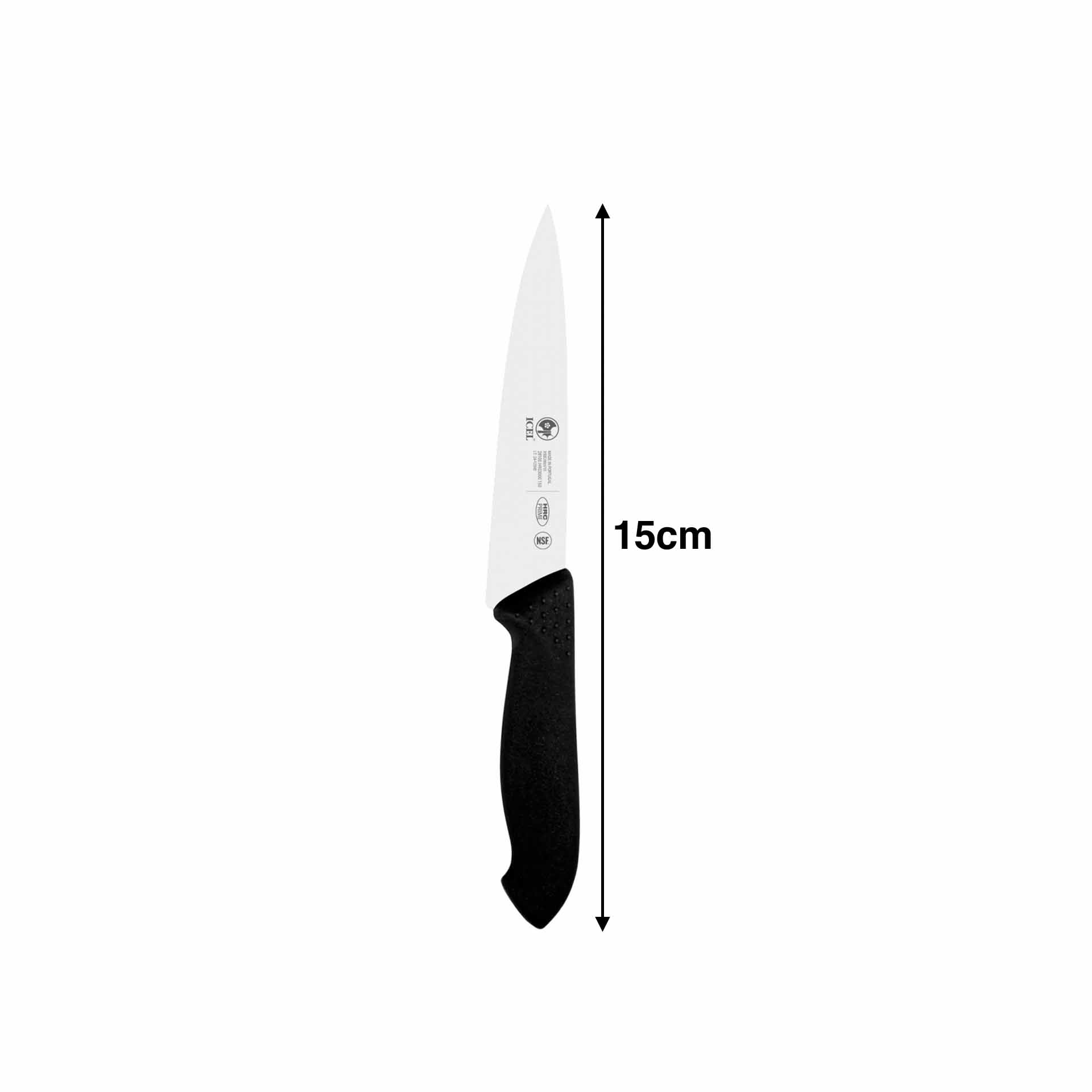 Faca Cozinha Preto 15cm