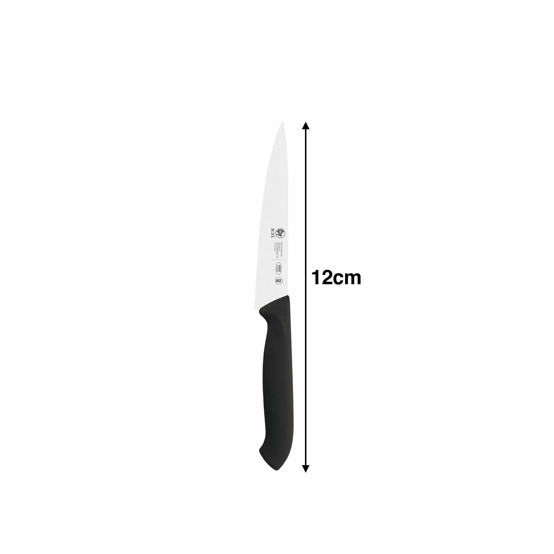 Faca CozinhaPreto 12cm