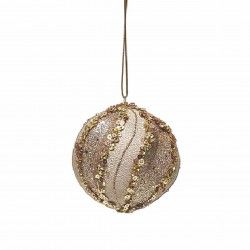 Bola Natal Com Lantejoulas 9cm