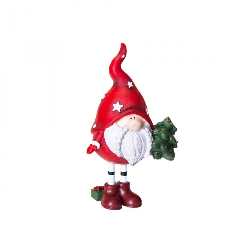 Gnomo Poliresina 7X5X12cm Gnomo Poliresina 7X5X12cm