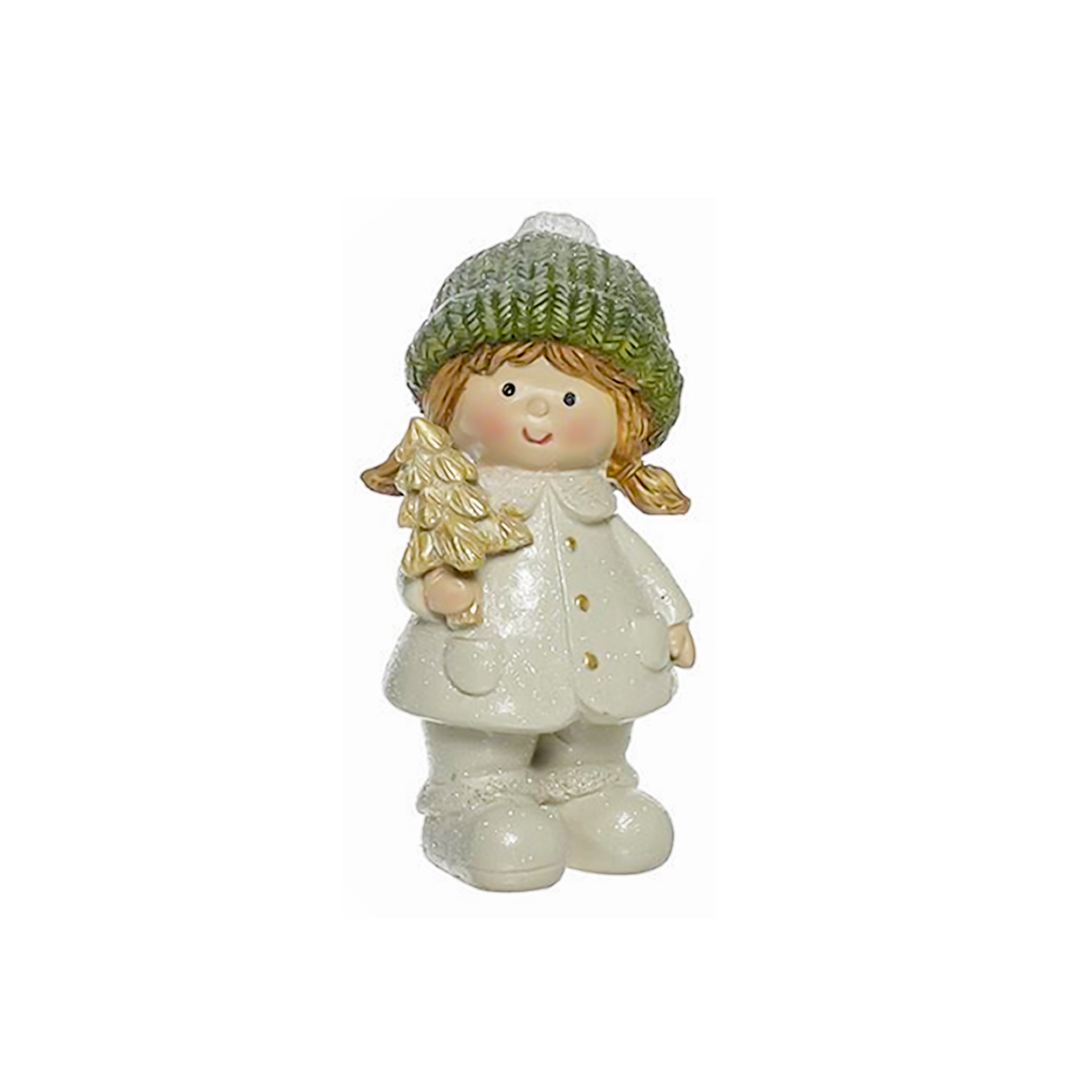 Menina Poliresina 6X7X12cm