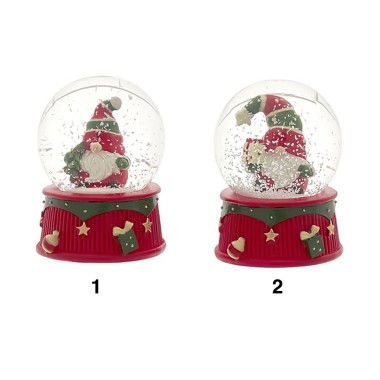 Globo de Neve Gnomo 7X7X9cm