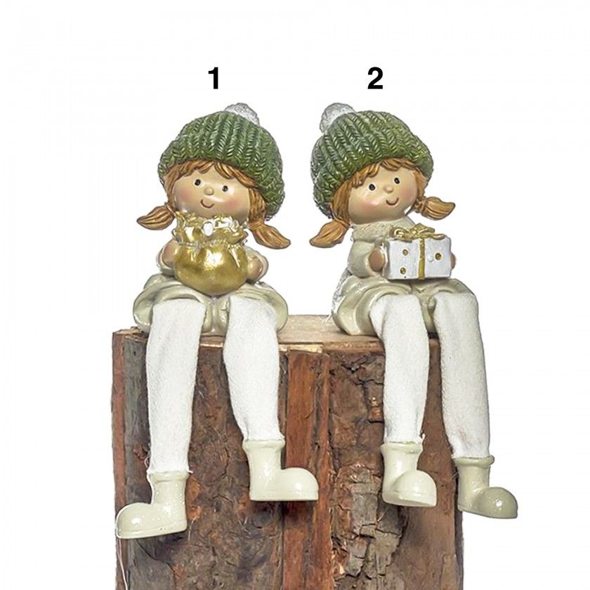 Menina Poliresina 7X5X16cm