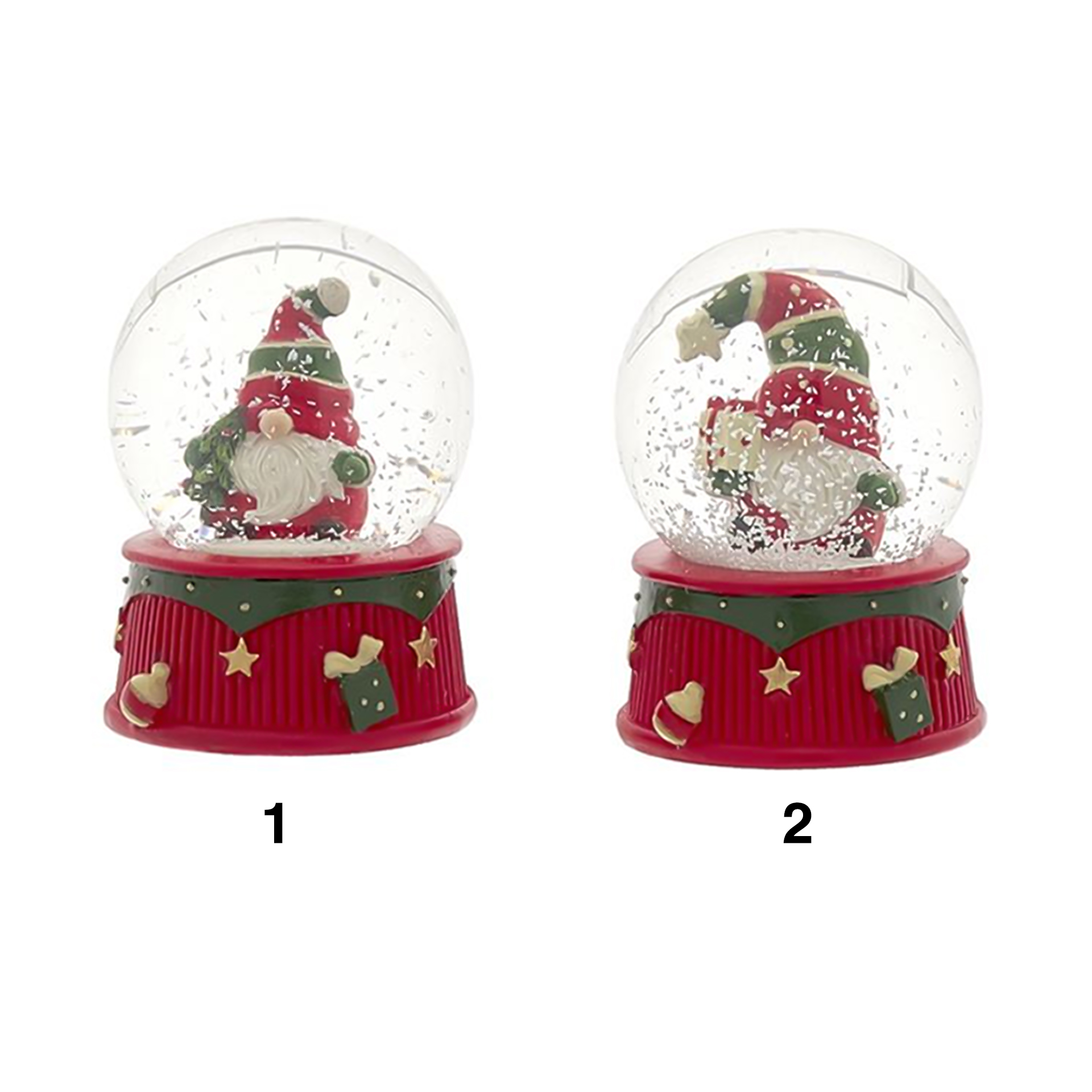 Globo de Neve Gnomo 7X7X9cm