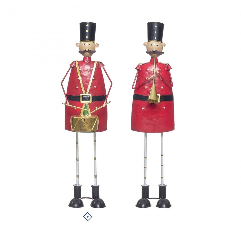 Soldado Metal 11X10X41cm Soldado Metal 11X10X41cm