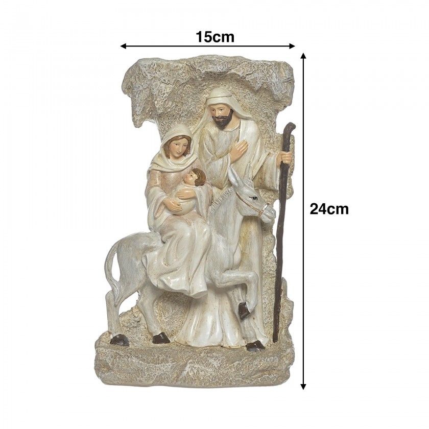 Presépio Poliresina 15X8X24cm Presépio Poliresina 15X8X24cm