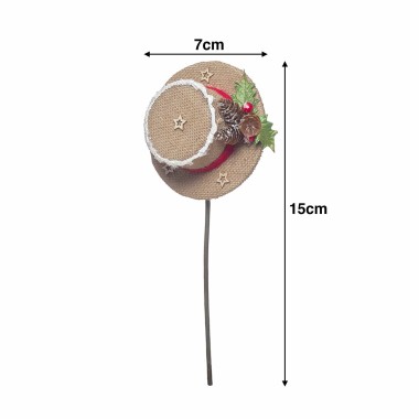 Haste Chap�u Natal 15X7cm