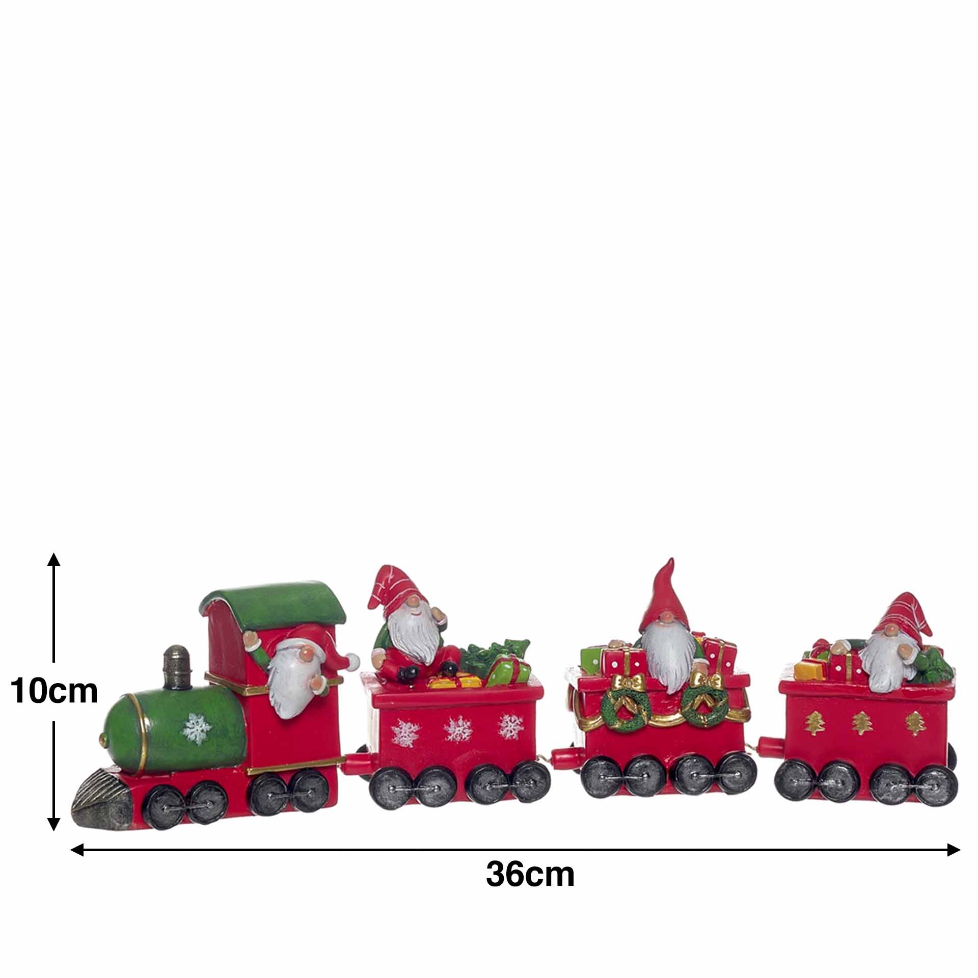 Comboio Poliresina 36X6X10cm