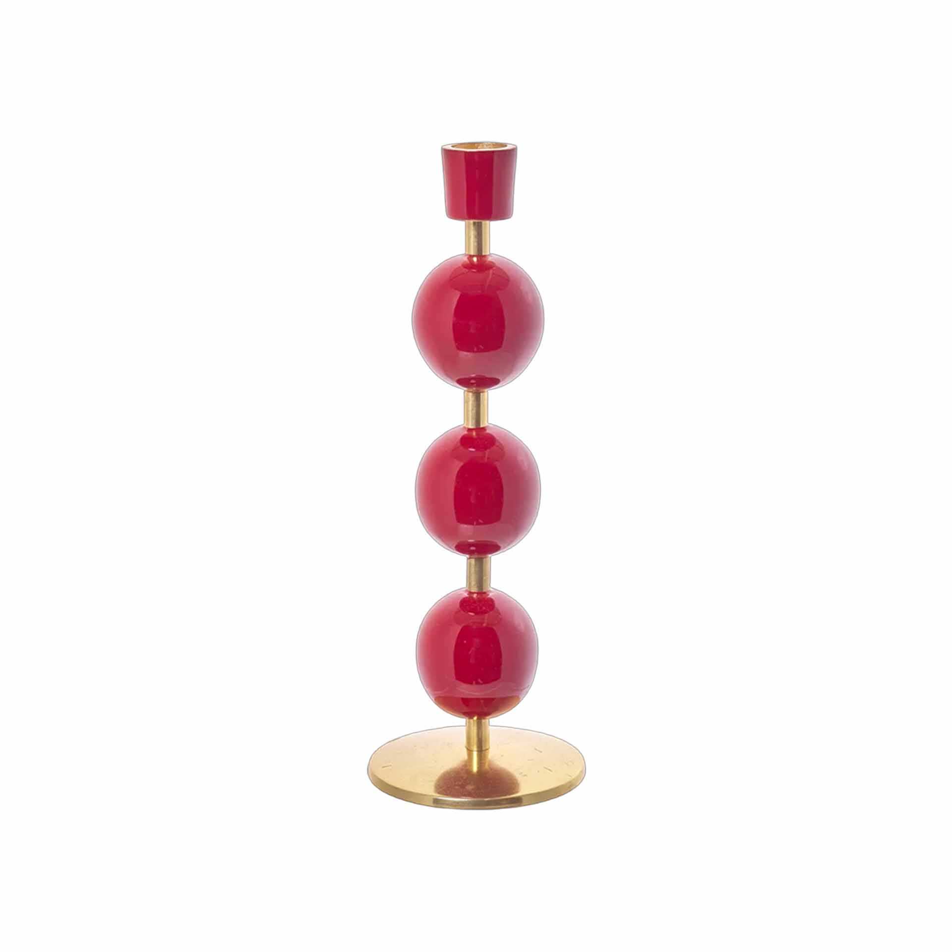 Castiçal Metal Lacado 26cm