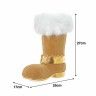 Bota Resina Com P�lo 25X17X27cm