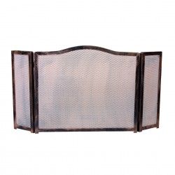 Frente Para Lareira Capela Bronze