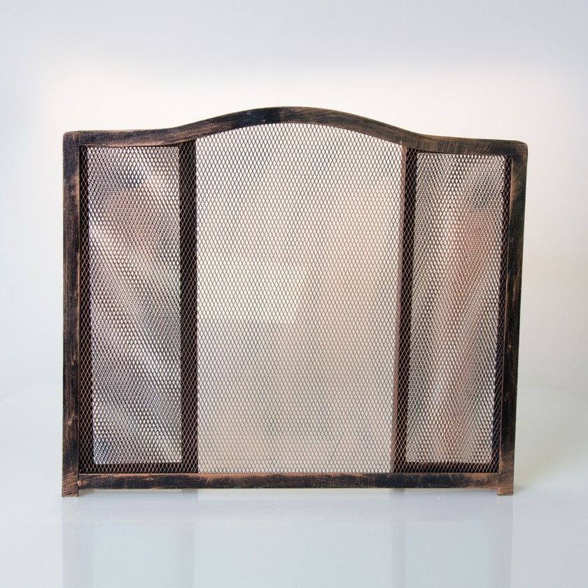 Frente Para Lareira Capela Bronze