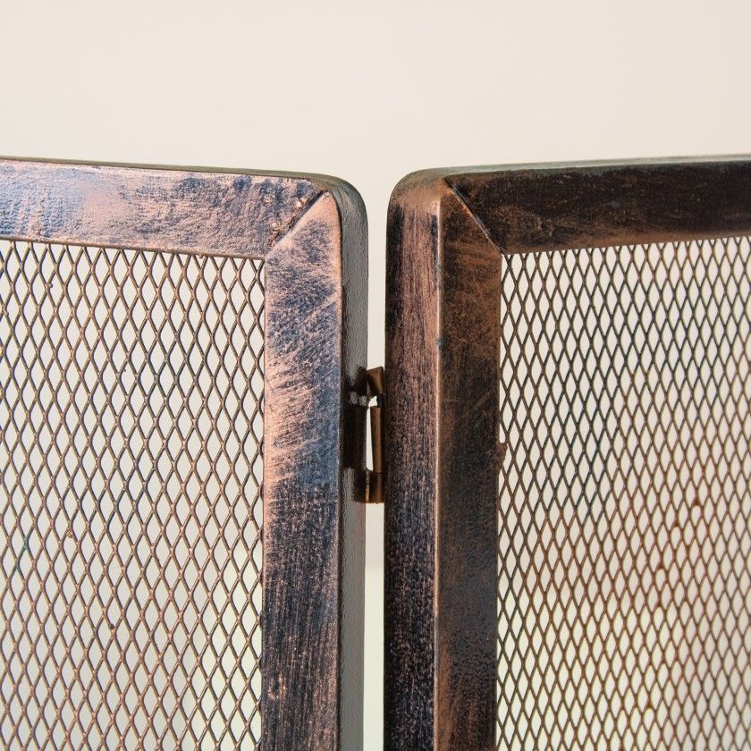 Frente Para Lareira Capela Bronze