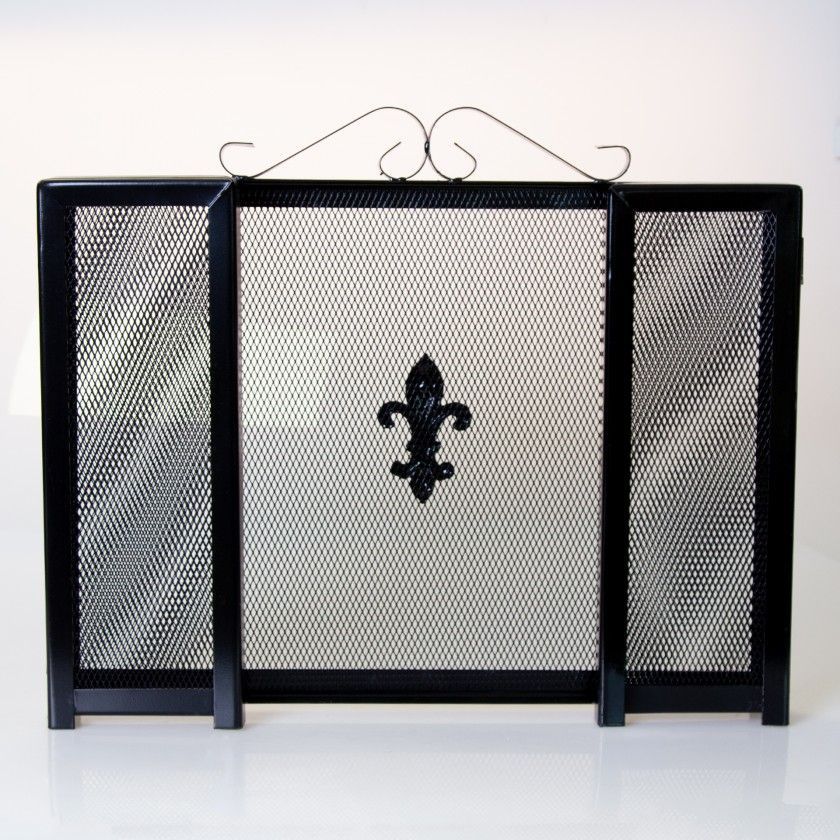 Frente Para Lareira Com Desenho Preto Frente Para Lareira Com Desenho Preto