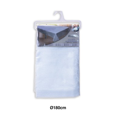Toalha Mesa Branco 80cm