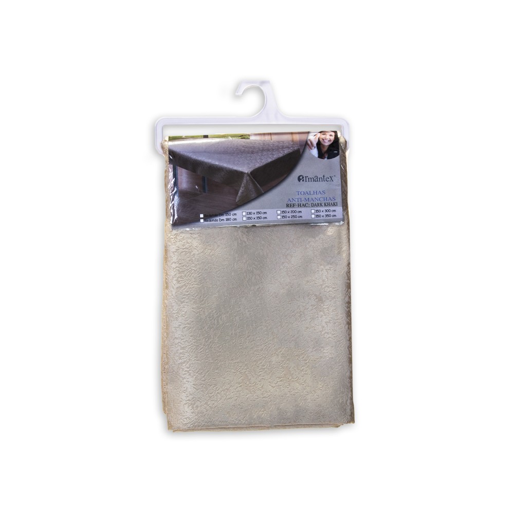Toalha Mesa Kaki 150cm
