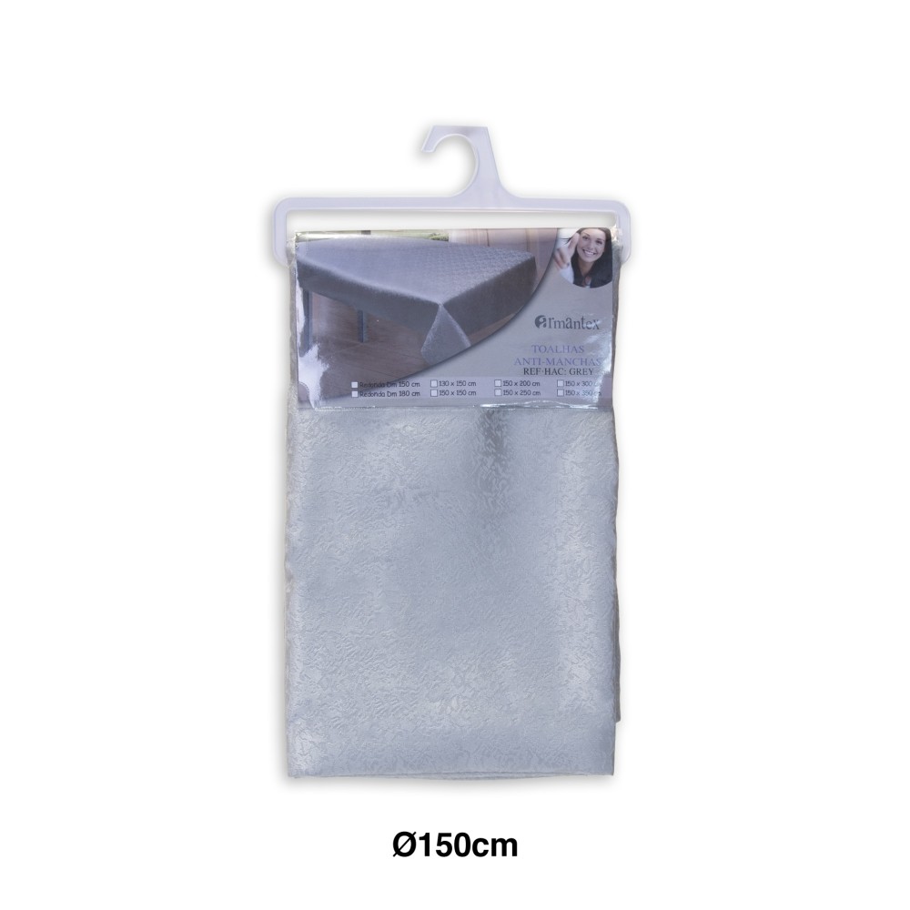 Toalha Mesa Cinza 150cm