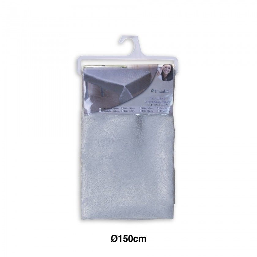 Toalha Mesa Cinza 150cm