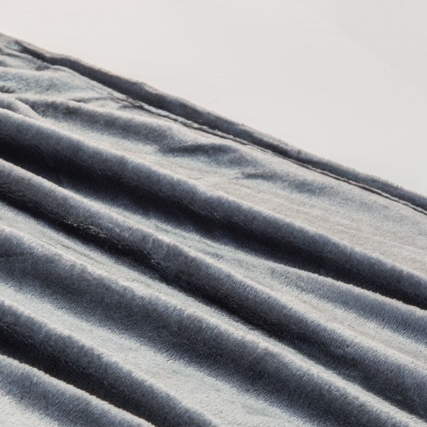 Manta Carla Antracite 130X160cm Manta Carla Antracite 130X160cm