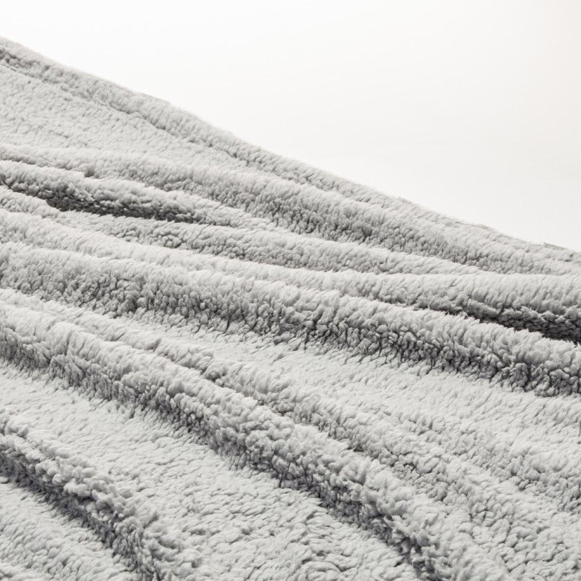 Manta Silvia Cinza 150X200cm